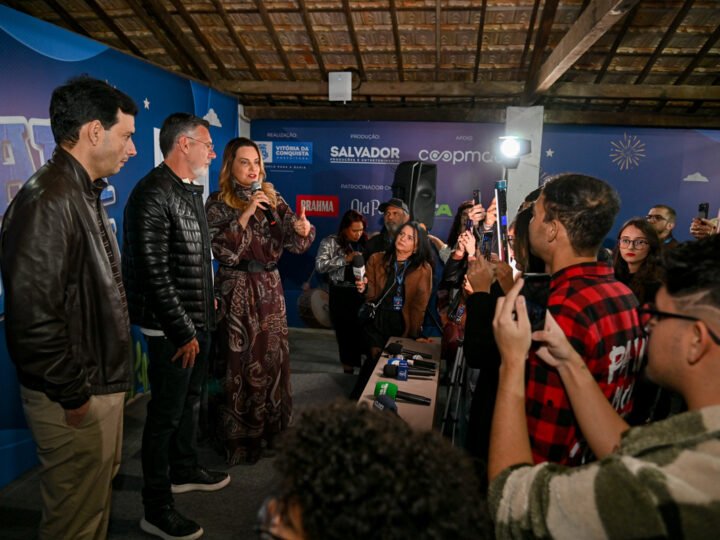 Sala de Imprensa do Arraiá da Conquista homenageia a jornalista Sara de Castro