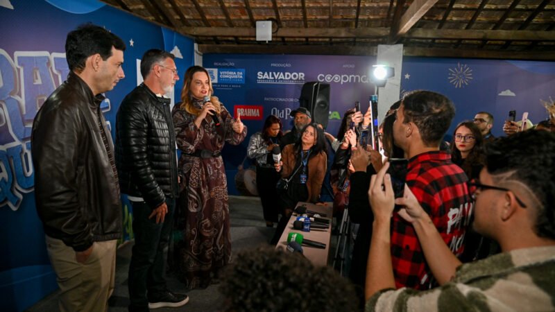 Sala de Imprensa do Arraiá da Conquista homenageia a jornalista Sara de Castro