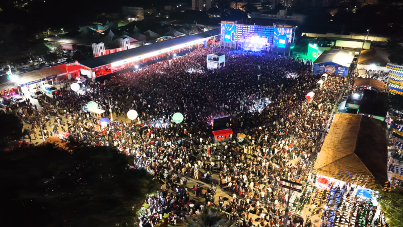 Primeiro dia do Arraiá da Conquista confirma grandiosidade do evento