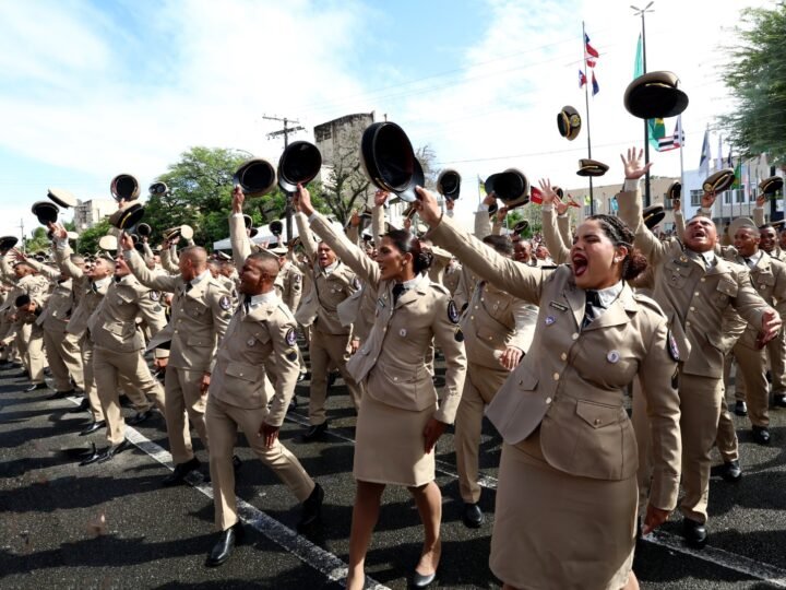 Formatura de 1.441 novos policiais militares fortalece segurança pública na Bahia