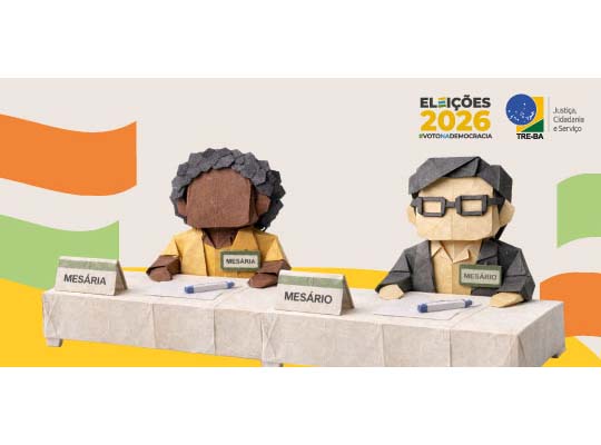 Pessoas podem atuar como mesárias voluntárias nas Eleições Gerais de 2026
