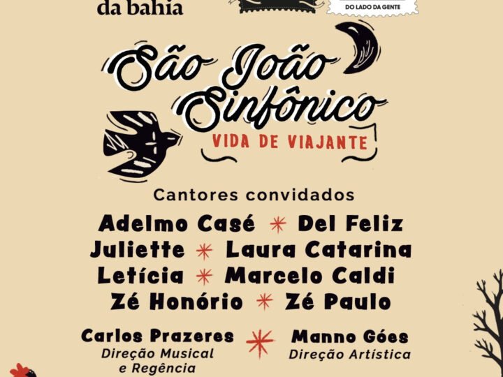 TVE transmite o São João Sinfônico da Osba com Juliette, Adelmo Casé, Del Feliz e outros artistas
