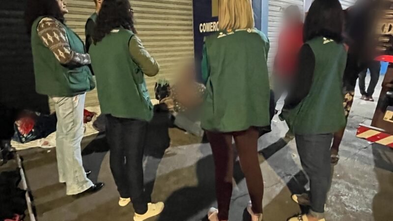 Serviço de Abordagem Social entrega agasalhos e assegura direitos à população em situação de rua