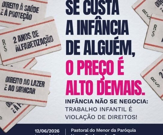Prefeitura lança campanha municipal de combate ao trabalho infantil nesta sexta-feira, 12