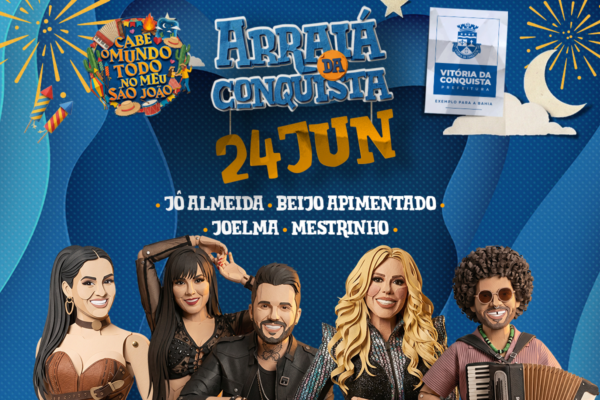 Arraiá terá Joelma, Mestrinho, Beijo Apimentado, Jô Almeida nesta quarta, 24