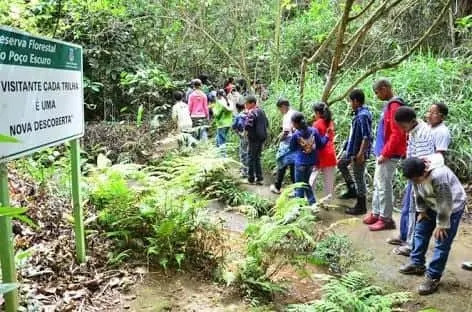 Educação ambiental: fortalecer a preservação do Poço Escuro e recursos naturais