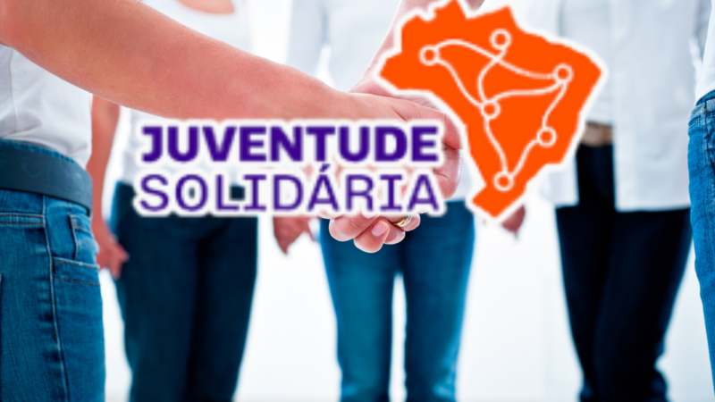 Estão abertas as inscrições para a 2ª etapa do Juventude Solidária