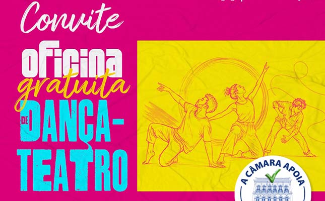 Nesta quinta-feira, aula inaugural de dança-teatro no Memorial Câmara
