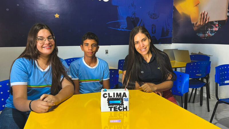 Estudantes do interior da Bahia criam tecnologia para monitorar qualidade do ar