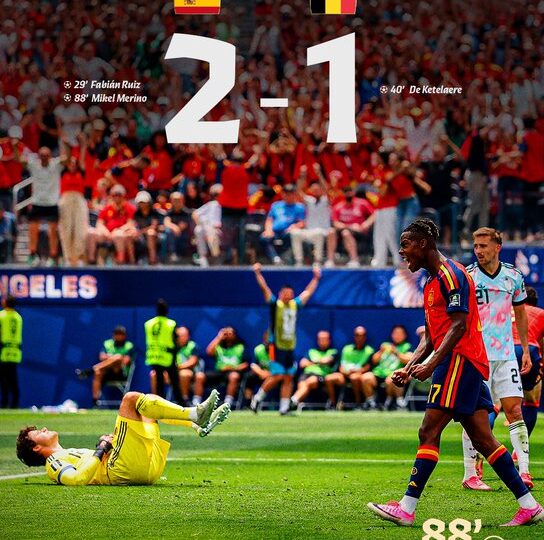 Espanha 2 X 1 Bélgica pela Copa do Mundo