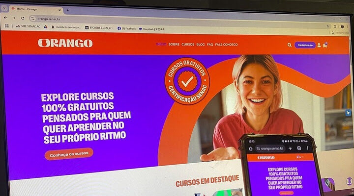 Senac amplia plataforma de cursos gratuitos para atender às novas demandas do mercado de trabalho
