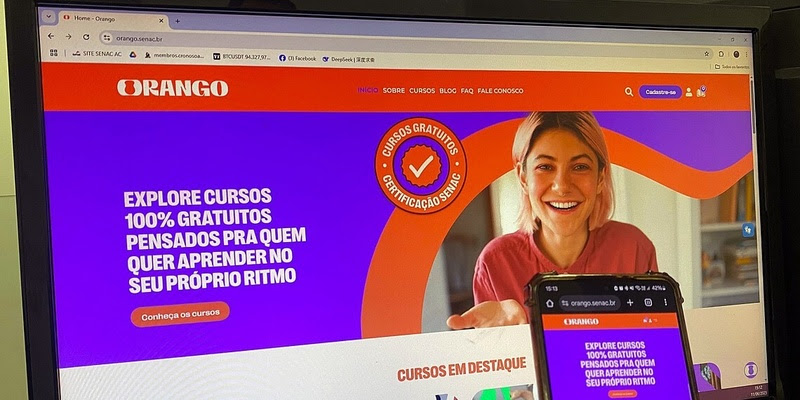 Senac amplia plataforma de cursos gratuitos para atender às novas demandas do mercado de trabalho