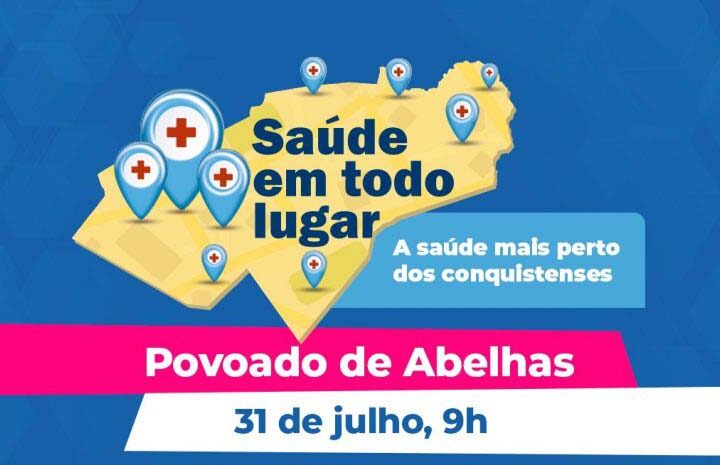 Saúde em Todo Lugar será realizado no povoado de Abelhas nesta sexta-feira, 31