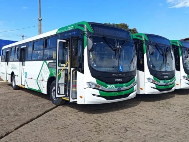 Transporte coletivo de Vitória da Conquista ganha novos ônibus e amplia qualidade e conforto para os passageiros