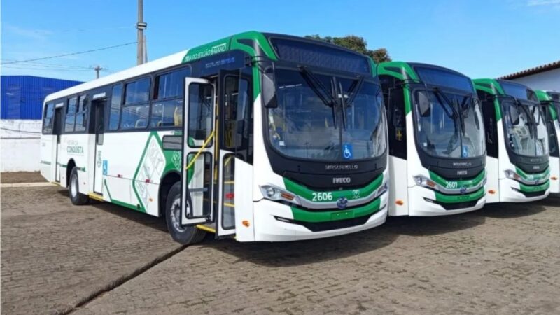 Transporte coletivo de Vitória da Conquista ganha novos ônibus e amplia qualidade e conforto para os passageiros