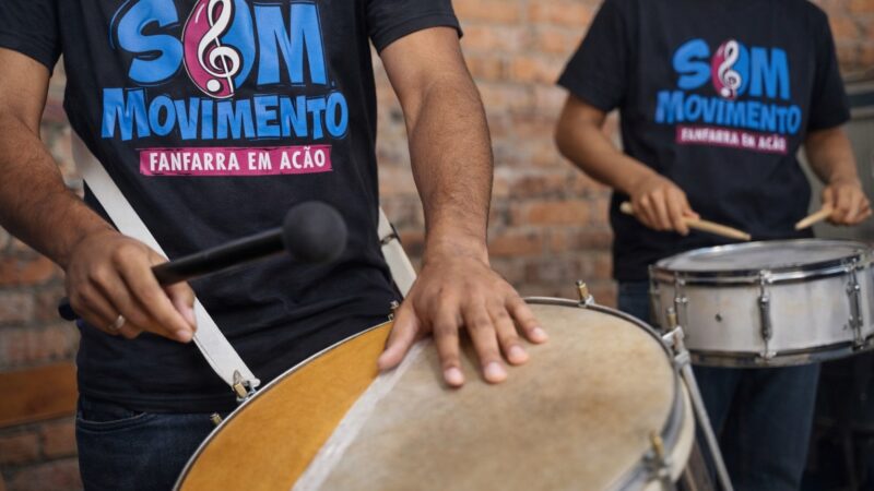 Projeto “Som & Movimento – Fanfarra em Ação” leva educação musical a Brumado