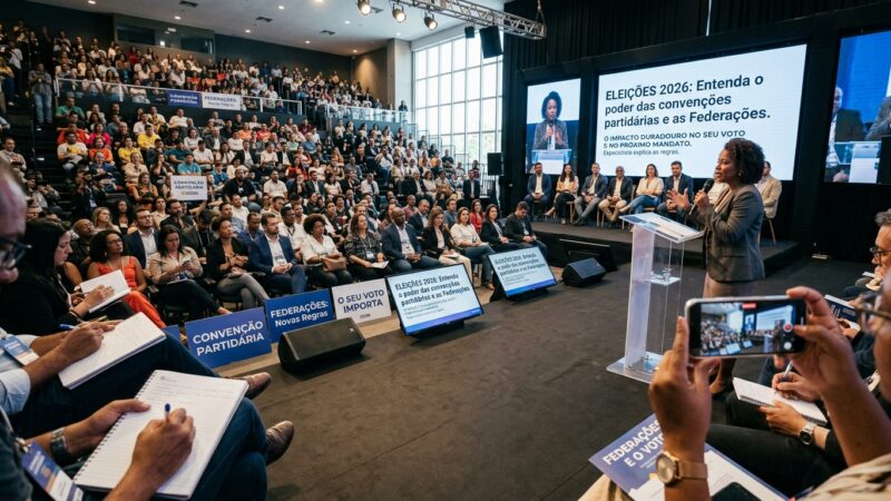 Eleições 2026: Entenda o poder das convenções partidárias e o que muda na definição do seu voto