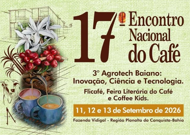 17º Encontro Nacional do Café divulga programação