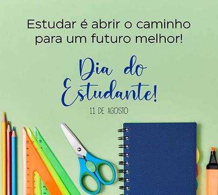 Desde 1927, em 11 de agosto, é comemorado o Dia do Estudante no Brasil
