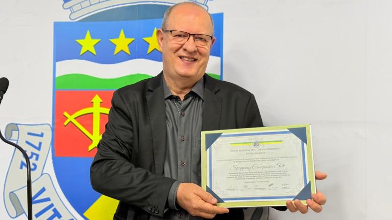 Câmara homenageia Shopping Conquista Sul: 20 anos de atuação em Conquista