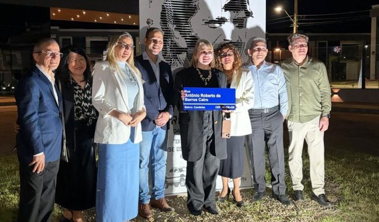 Antônio Roberto de Barros Cairo homenageado com nome de rua