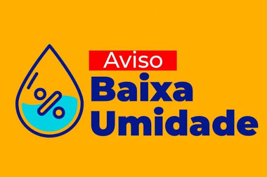 Inmet divulga aviso de baixa umidade para Dantelândia, São João da Vitória, Inhobim e Bate-Pé