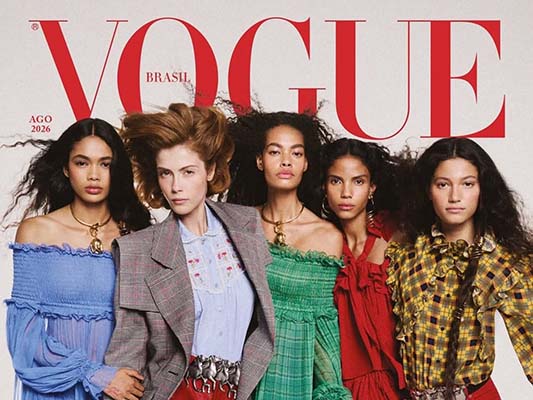 Capa da VOGUE! Conheça Josefa Santos, modelo baiana nas grifes internacionais