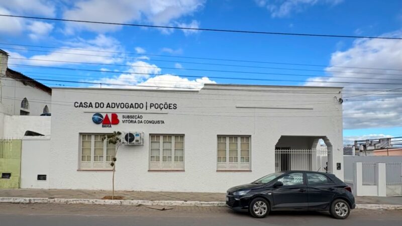 Casa da Advocacia será inaugurada nesta quinta (20) em Poções