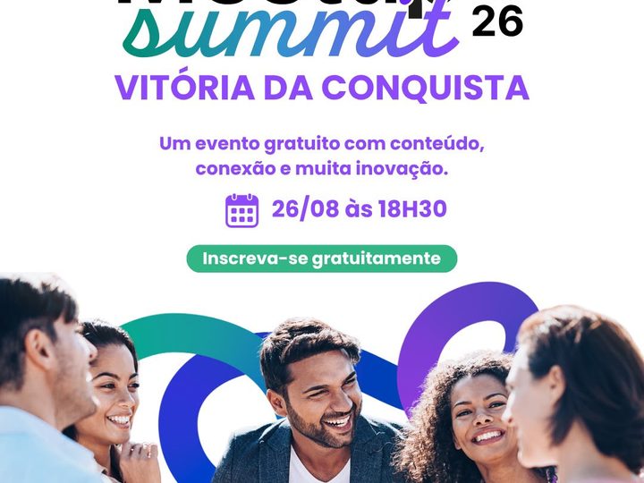 É HOJE! 🚀Chegou o dia Meetup Summit