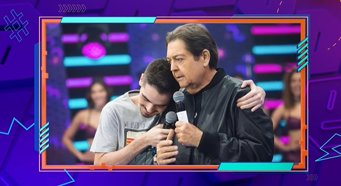 Faustão surpreende João Silva em edição que celebra o primeiro ano do “Programa do João”