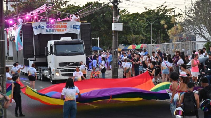 Marcha do Orgulho LGBTQIAPN+ reuniu comunidade contra a LGBTfobia