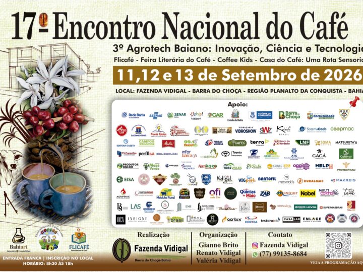 Fazenda Vidigal realiza 17º Encontro Nacional do Café