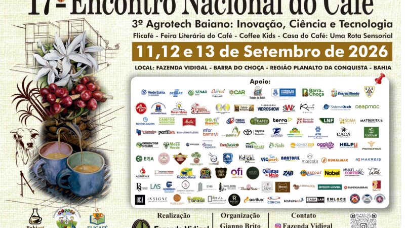 Fazenda Vidigal realiza 17º Encontro Nacional do Café
