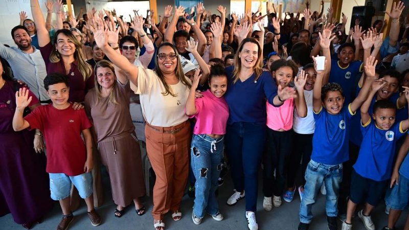 Prefeitura entrega escola revitalizada no bairro Kadija em Vitória da Conquista