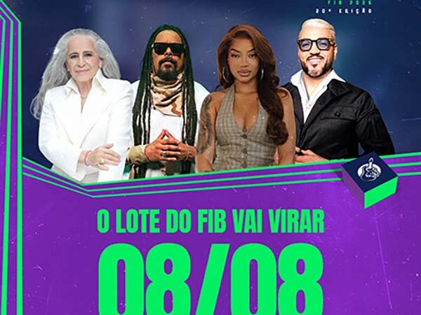 Neste sábado, 08, virada de preços para o Festival de Inverno Bahia