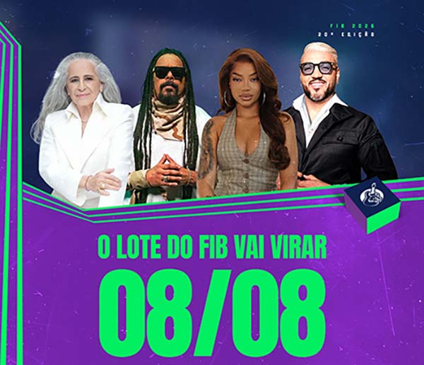 Neste sábado, 08, virada de preços para o Festival de Inverno Bahia