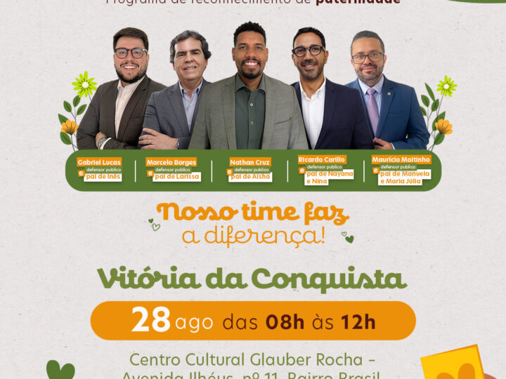 Reconhecimento de paternidade e exame de DNA gratuitos em Vitória da Conquista