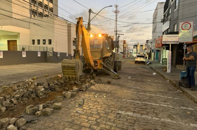 Rua Rotary Club recebe pavimentação asfáltica neste fim de semana