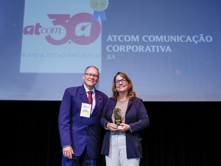 Agência ATcom recebe prêmio Top Mega Brasil