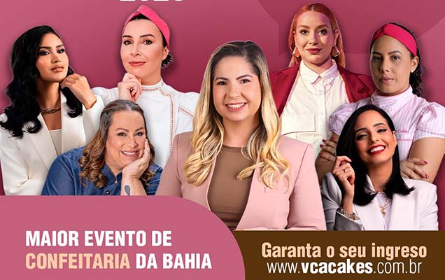 VCA Cakes 2026 acontece neste domingo e segunda-feira