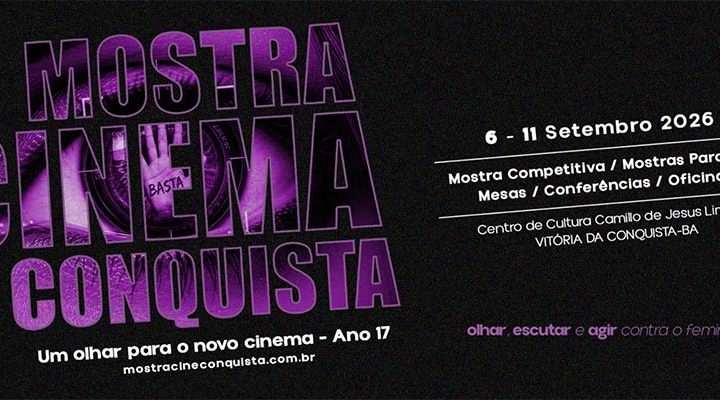 Mostra Cinema Conquista começa neste domingo com estreia de mostra competitiva
