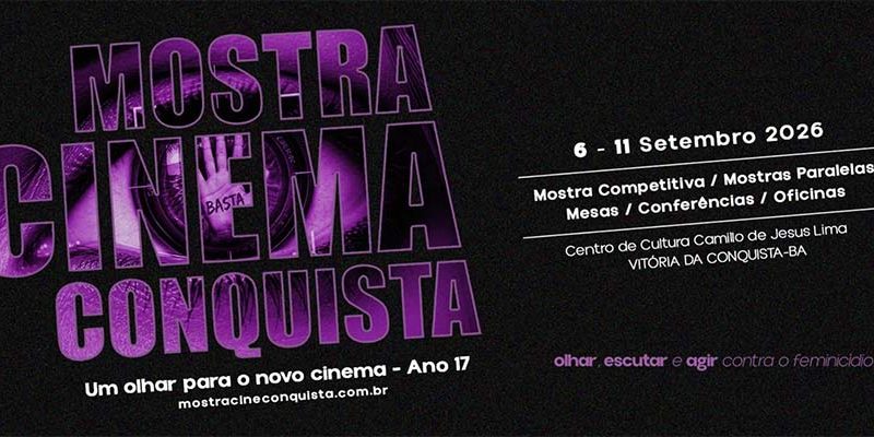 Mostra Cinema Conquista começa neste domingo com estreia de mostra competitiva
