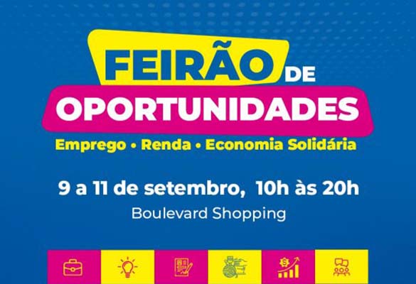 3ª edição do Feirão de Oportunidades começa nesta quarta-feira em Vitória da Conquista