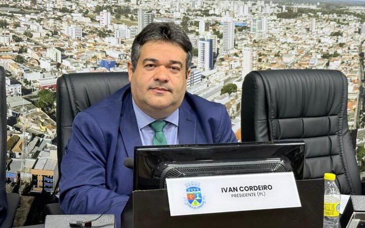 Ivan Cordeiro anuncia eleição da mesa diretora da Câmara em voto aberto