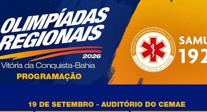 Olimpíadas do Samu 192: Integração, esporte e capacitação reúnem profissionais neste final de semana em Conquista