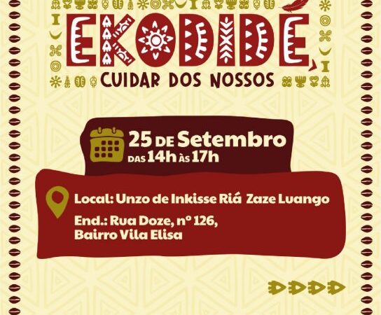 Projeto Ekodidé realiza serviços de saúde e assistência social no loteamento Vila Elisa