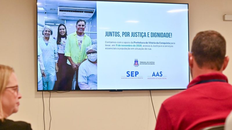 “Justiça em Território” do TJBA chega em Vitória da Conquista