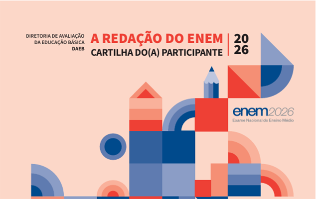 Cartilha da redação do Enem 2026 já está disponível