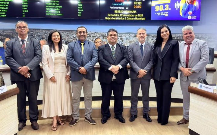 Unanimidade: Ivan Cordeiro é reeleito presidente da Câmara para 2027-2028