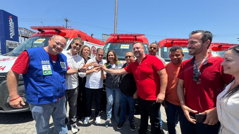 Governo da Bahia amplia rede de saúde com novos serviços e entrega de ambulâncias neste sábado